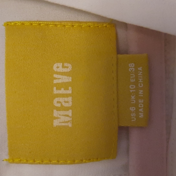 Maeve Anthropologie Sleeveless Blouse US6 - Picture 4 of 6